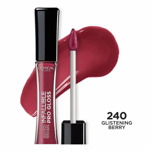 Infallible Lip Gloss Glistening Berry #240