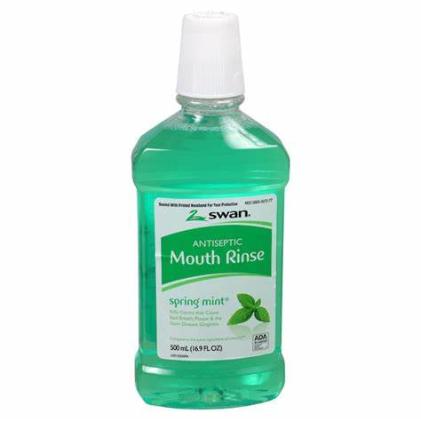 Swan 250ml Spring Mint Mouthwash