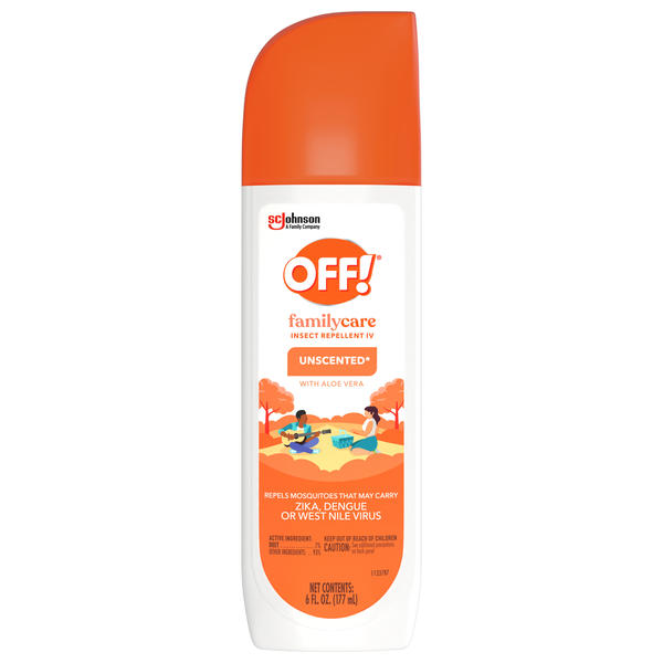 Off FamilyCare Insect Repellent (Unscented) Spritz 12/6oz