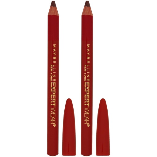 [2200-MY-53025] Express Eyes Twin Pencils Dark Brown #102