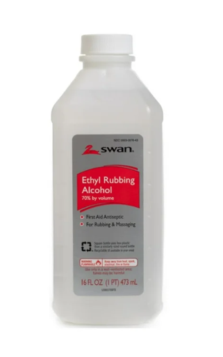 [2400-VJ-05610] Swan Ethyl Alcohol 70% 16oz