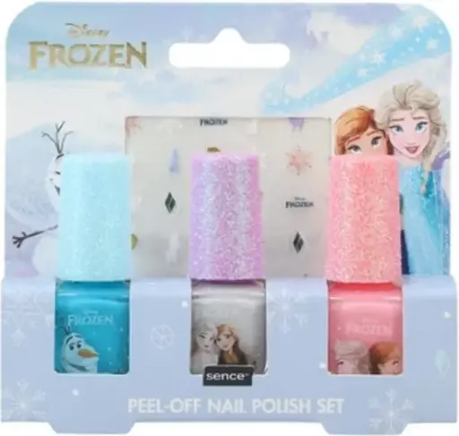 [2400-FB-16902] Disney Frozen Nagellak Set - 3 Kleuren