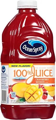 [1200-OS-23464] Ocean Spray 100% Cranberry Mango 8/64oz